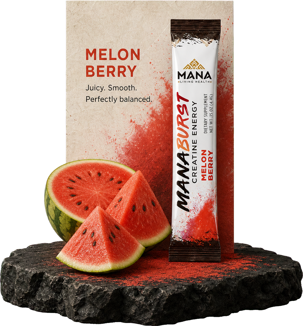 mana flavor melon berry floating